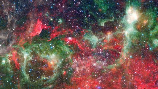 星空外太空.由 nasa 提供的这幅图像的元素照片