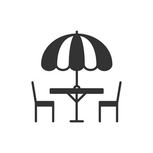 花粉和户外家具图片