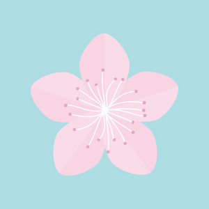 日本集合图标的轮廓, 单色风格矢量符号股票插画网站花, 樱花, 竹子