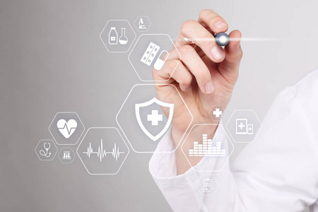 健康保护.现代医学技术照片