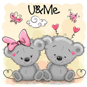 两个玩具熊图片