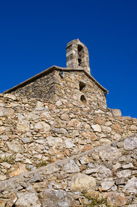 在希腊克里特岛上的老教堂