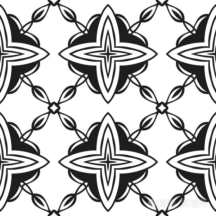 基督教的几何图案无缝