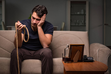 绝望的人想照片