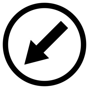 左圆箭头，平矢量符号