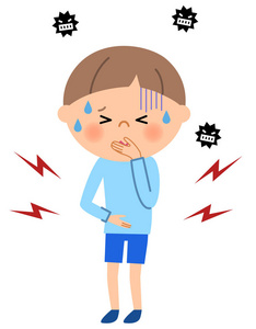 宝宝肚子疼图片