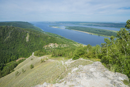 Strelnaya 山。萨马拉地区的吸引力