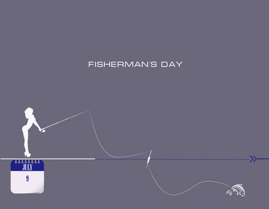 7月日历事件祝贺渔人节