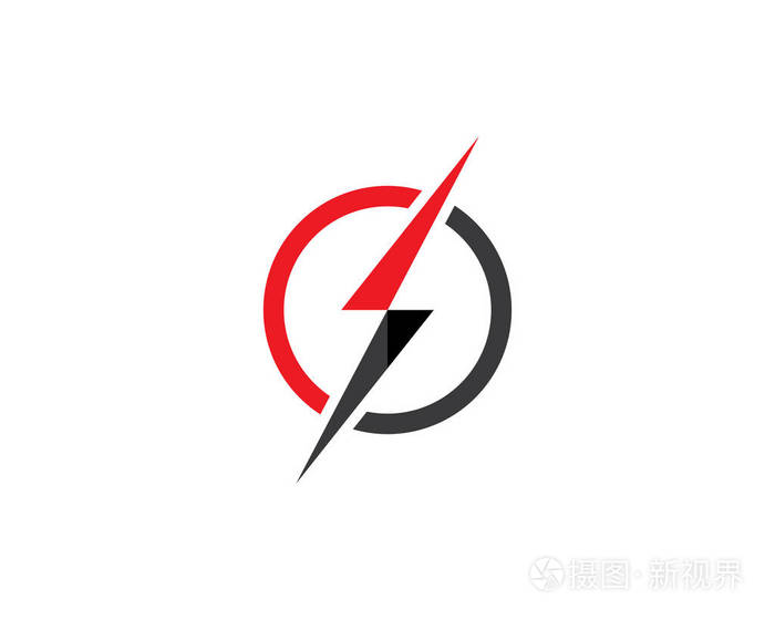 矢量闪电图标标志和模板插画-正版商用图片0pvwtx-摄图新视界