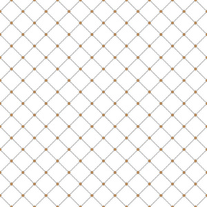 几何抽象无缝重复向量装饰与对角线虚线正方形.几何豪华背景.