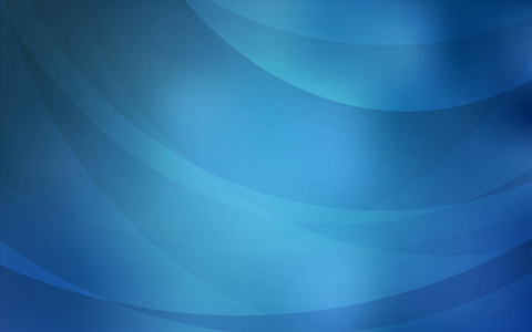 带弯曲丝带的浅蓝色矢量模板.闪亮的大理石风格的弯曲插图.