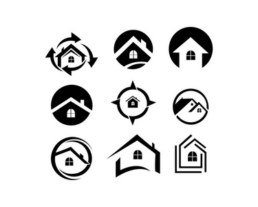 房屋房地产住宅建筑标志