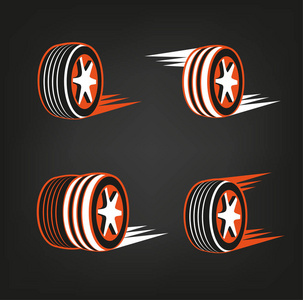 轮胎店徽图片