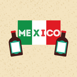 墨西哥文化图标设计图片