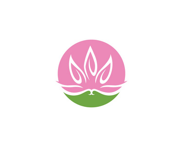 莲花花 logo 模板
