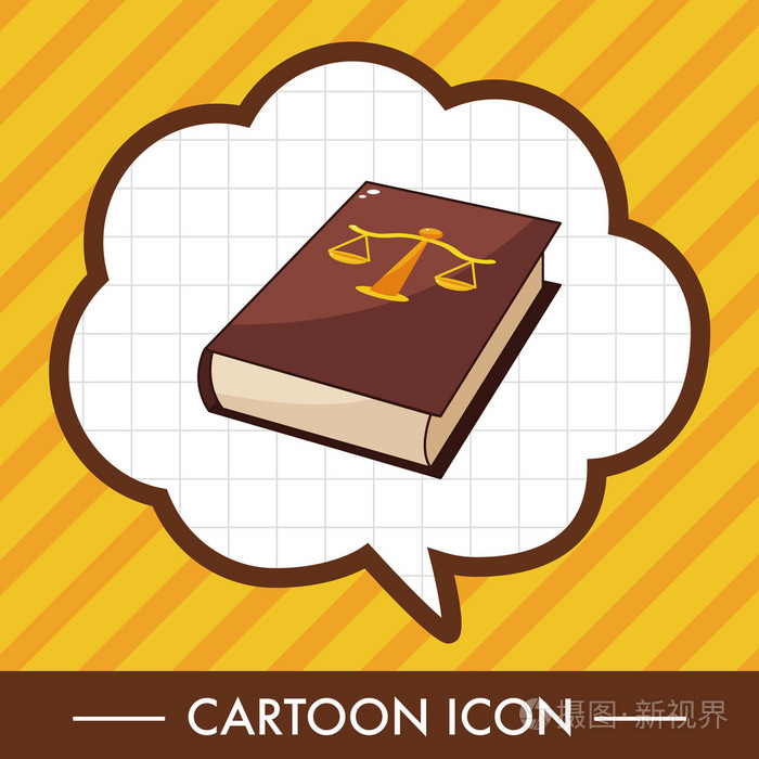 法律书主题元素