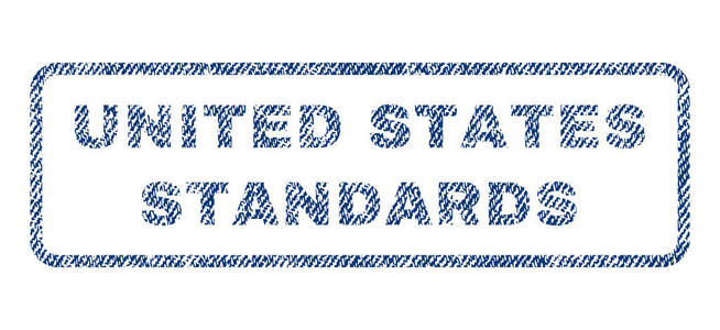 美国标准纺织邮票