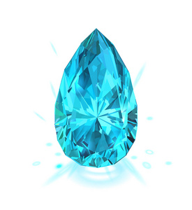 水晶蓝的照片图片