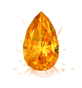 琥珀色宝石图片