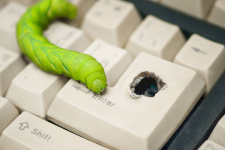 蠕虫病毒攻击的计算机安全漏洞图片