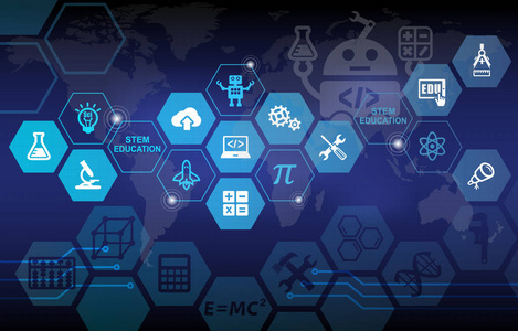 茎的教育背景.科学技术工程数学照片
