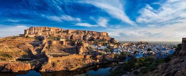 mehrangarh 堡，焦特布尔，拉贾斯坦邦印度