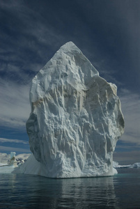 美丽的景色的冰山在南极洲图片
