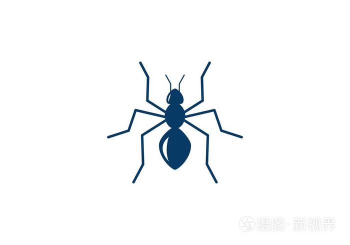 蚂蚁logo 模板矢量插图设计插画-正版商用图片0pxnrx-摄图新视界