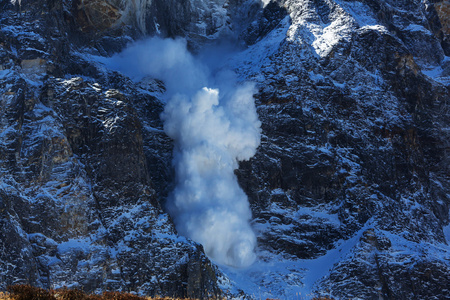 雪崩图片