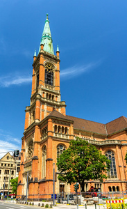 Johanneskirche 教会在杜塞尔多夫，德国