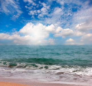 海浪和天空