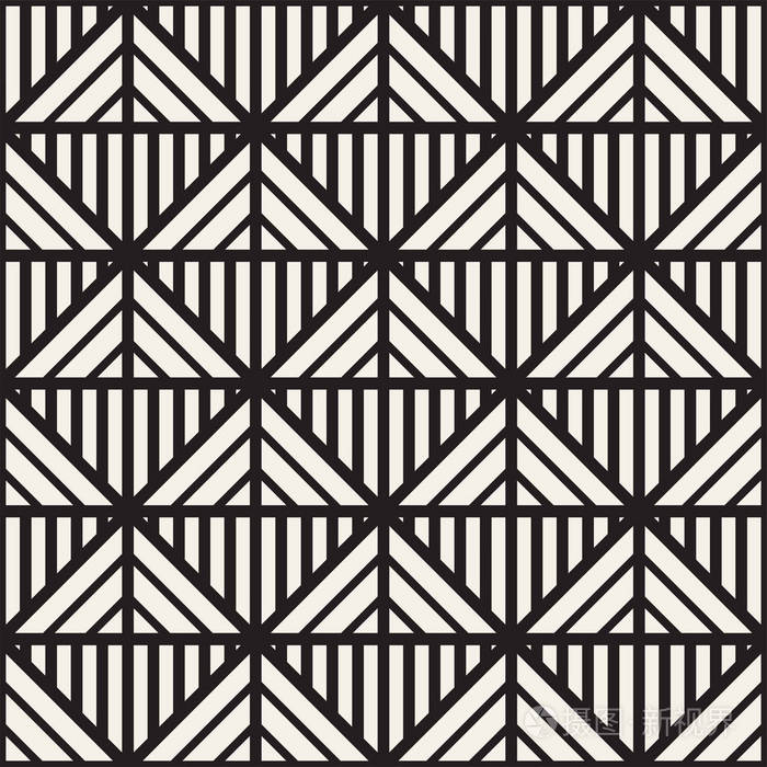 矢量无缝时尚花纹.现代时尚的重复纹理.重复几何格