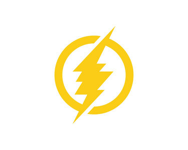闪电标志图片