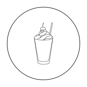 草莓和巧克力奶昔图片-草莓和巧克力奶昔素材-草莓和巧克力奶昔插画