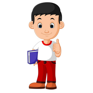 孩子捧孩子们捧着书的男孩照片