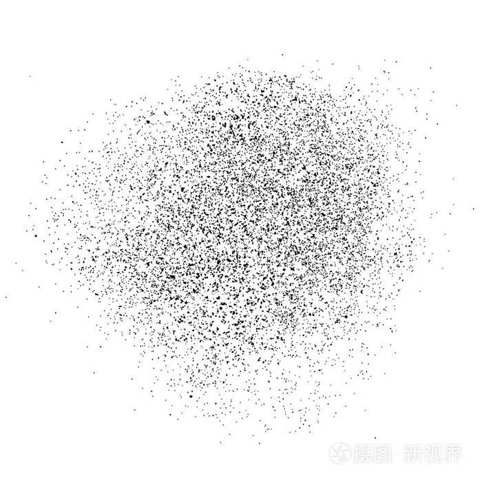 苦恼覆盖纹理.黑白垃圾设计元素.矢量插画, eps 10