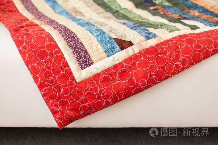 百衲被。百衲被作为背景的一部分照片-正版商用图片0pylrt-摄图新视界