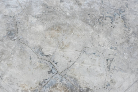 旧裂缝灰色混凝土地板纹理背景, 风化水泥背景