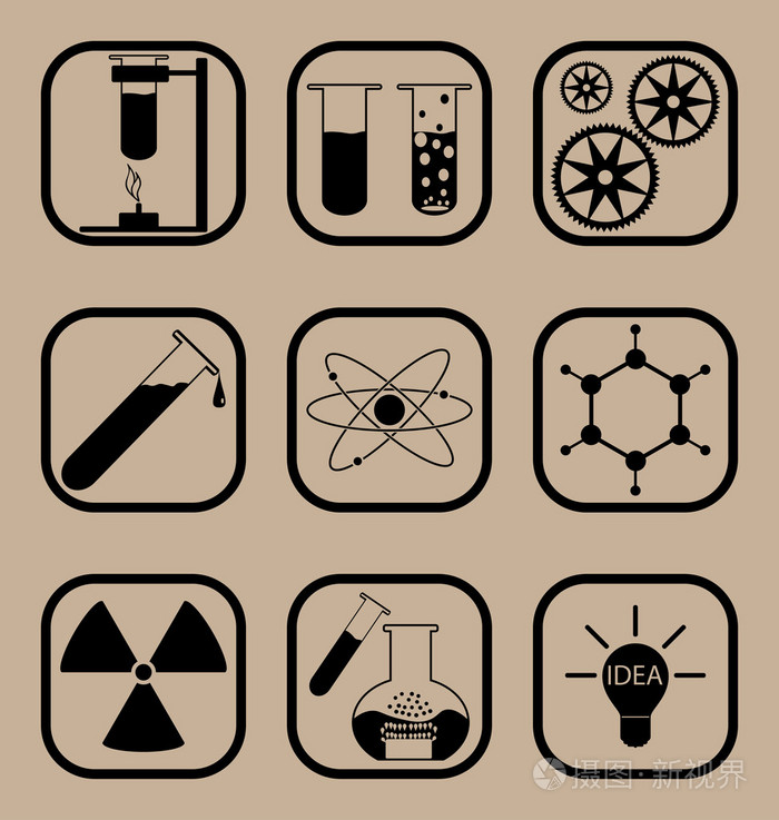 科学图标集