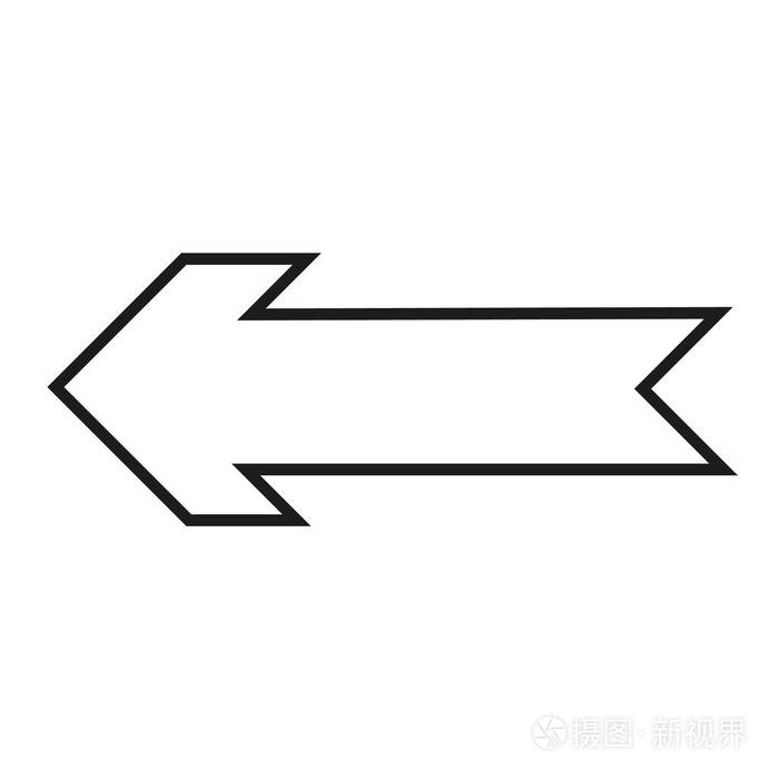 简单的箭头图标插画-正版商用图片0pyyc6-摄图新视界