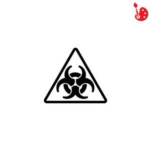 辐射的危险符号