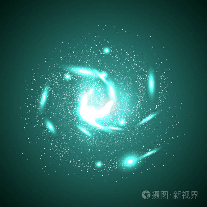 形象的星系, 星云, 宇宙,影响隧道螺旋 gal插画-正版商用图片0pzfcp