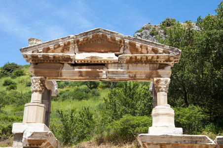 罗马帝国在以弗所，土耳其的喷泉