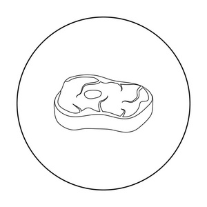 肉类象征股票矢量图照片