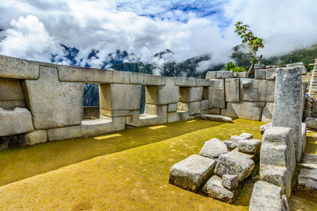 古代印加人小镇的马丘比丘。秘鲁