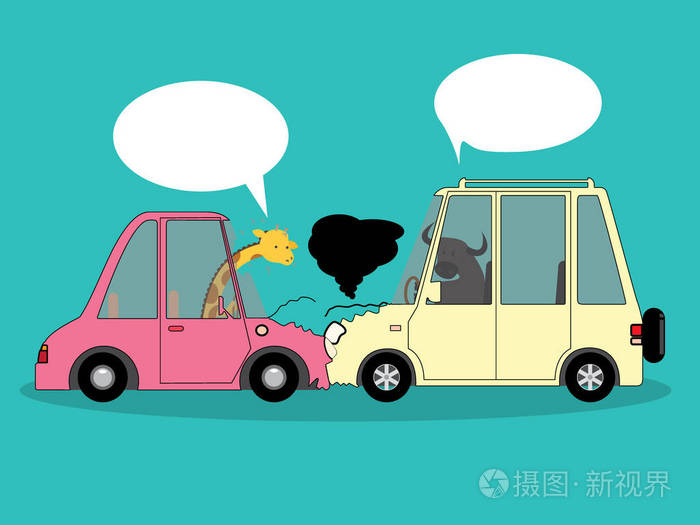 车毁人亡与前面两辆车相撞命中