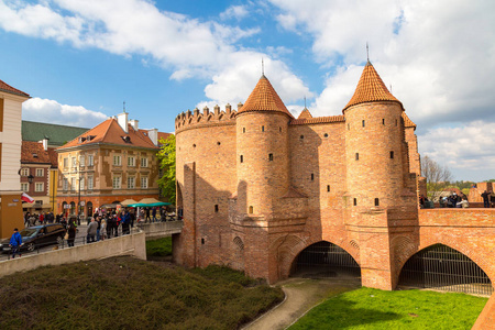 巴比肯中心在华沙的巴比肯艺术中心堡垒照片