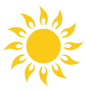 火辣辣的的太阳图片-火辣辣的的太阳素材-火辣辣的的太阳插画-摄图新