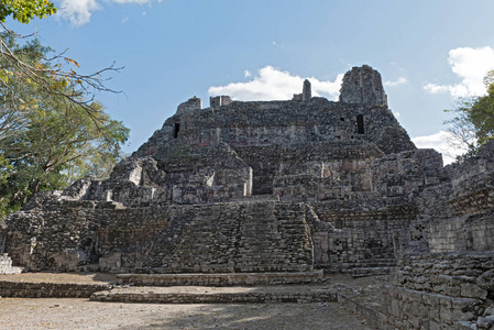 Becan 古玛雅城市遗址, 坎佩切, 墨西哥