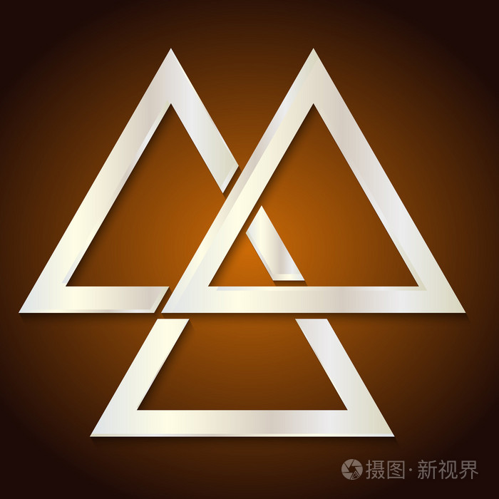 三位一体的符号或三位一体周日